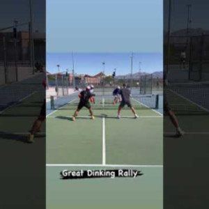 Great dinking Rally #pickleball #Highlights #Sports #Fun #Action
