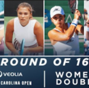 Waters/Parenteau v Walker/Walker at the Veolia North Carolina Open