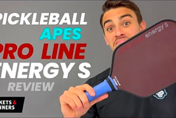 Pickleball Apes Pro Line Energy S Pickleball Paddle Review - Rackets &amp; Runners