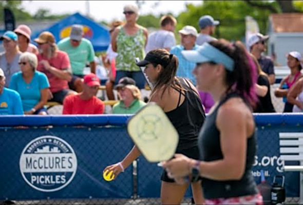 Fourth annual Beer City Open pickleball tournament held at Belknap Park