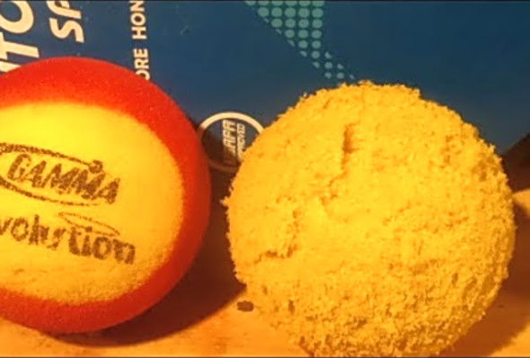 Pickleball Backboard Drilling: Gamma Foam Ball Volleys