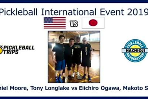2019 in (Pickleball International Event in Hachioji,Tokyo 2019.05.11)USA vs Japan