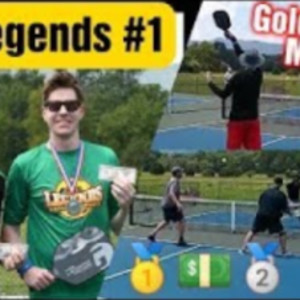 Gold Medal Match! Top Legends 4.0 Pickleball Tournament with $175 Cash P...