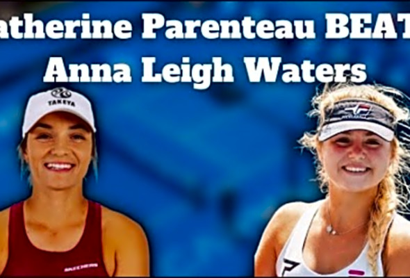 Anna Leigh Waters Gets Beaten By Catherine Parenteau