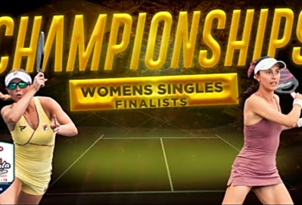 Anna Leigh Waters v Parris Todd at the CIBC Atlanta Slam Presented by Vizzy