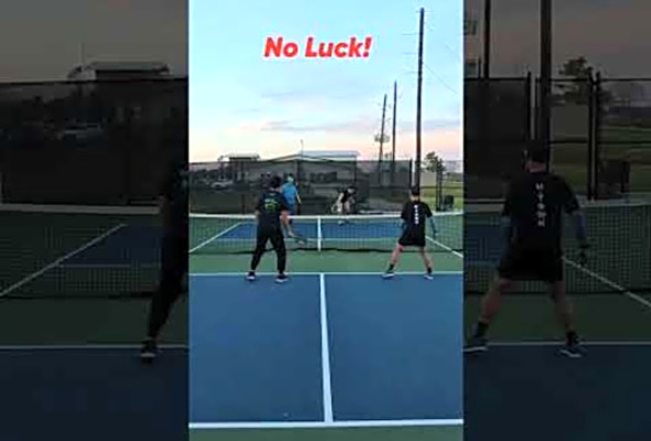 No Luck! #thepickleballrunner #pickleball #pickleballhighlights #highlights #shorts