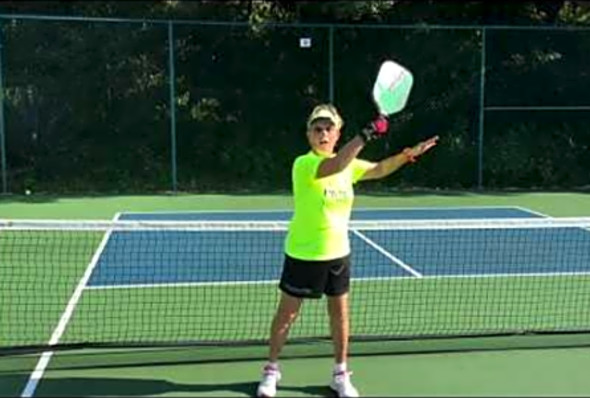 Pickleball: &quot;Transfer of Weight&quot;, Deb Harrison