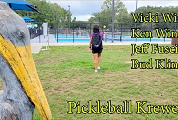 Pickleball Krewe - P18 - Slidell Pickleball Association Tournament at Cross Gates, Slidell, LA