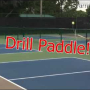 Slam Master Pickleball Training / Drill / Practice Paddle - NEW! Innovat...