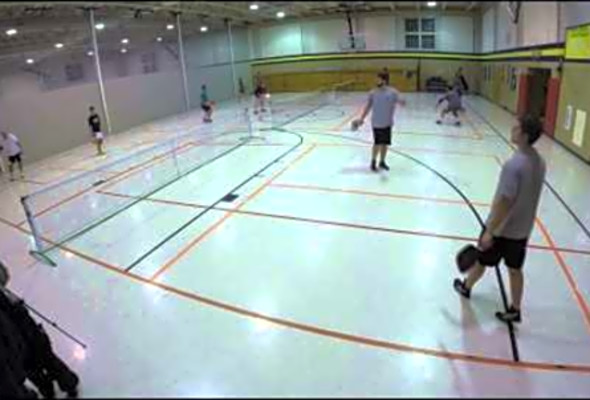 Week 10 Game 2 Fall 2015 Pickleball Ladder League