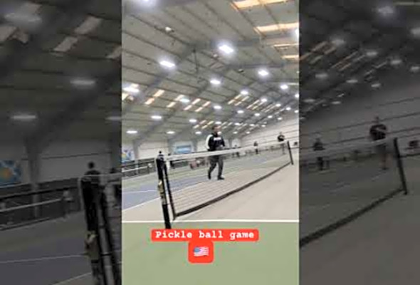 Pickle ball game USA #viralvideo #pickleball
