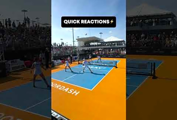Fast hands #pickleball #propickleball #sports #sportshighlights #shorts