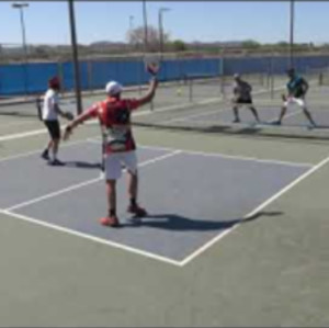 Gold Daniel de la Rosa/Rhys vs Nico/Tracy (Pecos Legends Pickleball 2021...