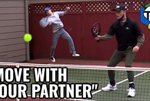 Pickleball Misconception! &quot;Move with your partner&quot;