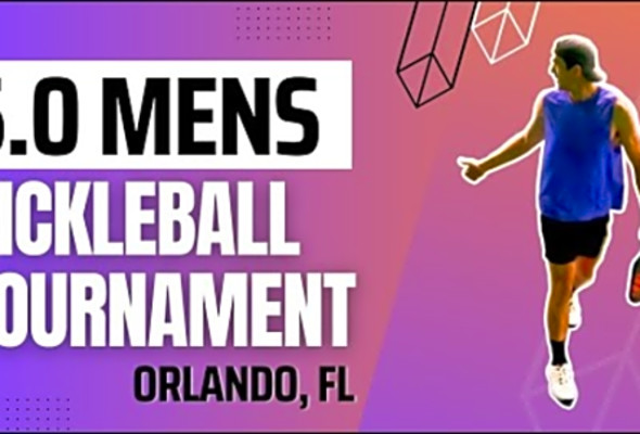 5.0 Men&#039;s Doubles Pickleball Tournament Play In Florida