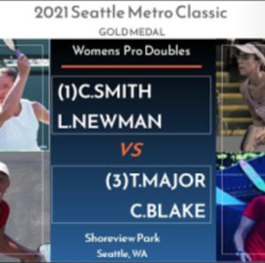 2021 Seattle Metro Pickleball Classic WDPro GOLD C.Smith/L.Newman v C.Bl...