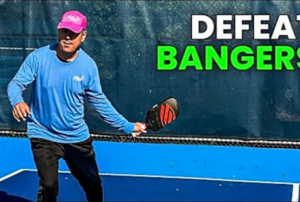 How to Beat Hard Hitting Pickleball Bangers