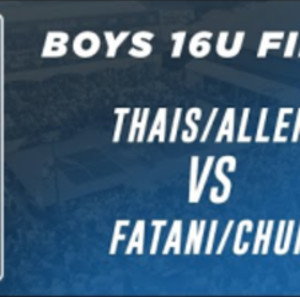 Thais/Allen v Fatani/Chun at the Junior PPA Red Rock Open