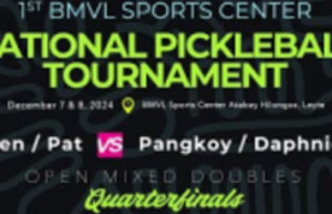 1st BMVL National Pickleball Tourney - Open Mixed Doubles - Ken/Pat vs P...