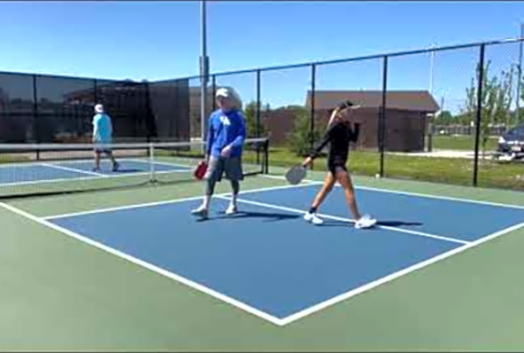 Witter Park pickleball Marathon Game