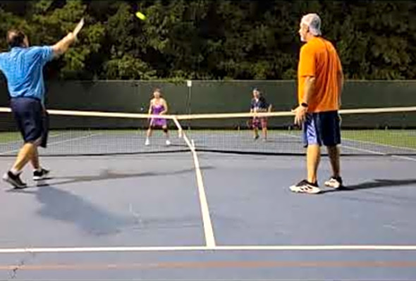 Lily / Barry vs Glenn / Ben All the good points Sept 24th Pickleball match play