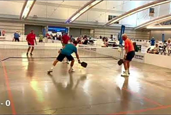 2023 National Senior Games Pickleball Championships - Mens Doubles 4.0, 70-74 - Bracket Final