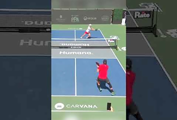 INCREDIBLE Pickleball Game Winner!