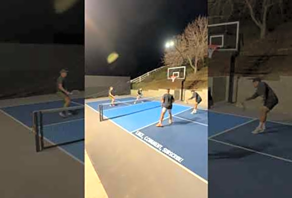 Pickleball.. Just Hit It Where They Aint.. #pickleball #ppa #highlights #shorts