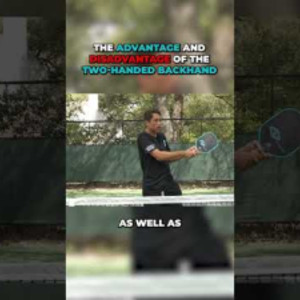 Dual Power: Pros and Cons of the Two-Handed Backhand in Pickleball #pick...