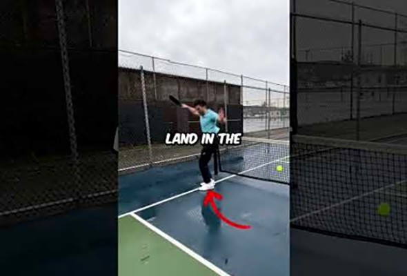 Can you JUMP OVER the net? #pickleball #pickleballrules
