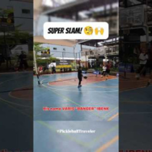 Super Slam from the Banger! #pickleball #shorts #viral