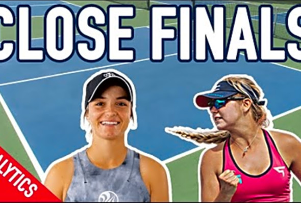 Close Finals - Anna Leigh Waters VS Catherine Parenteau at Onix Austin Showdown Tournament