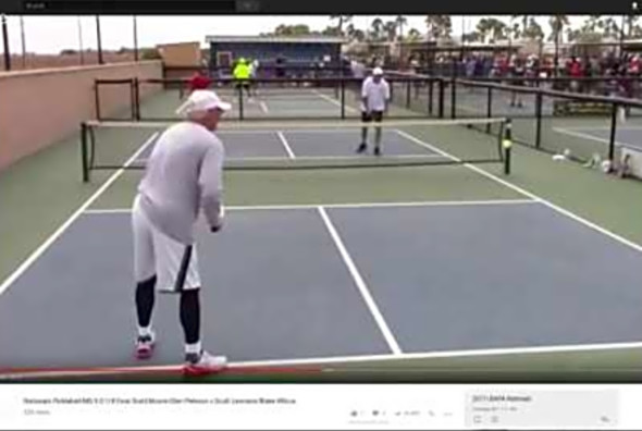 Pickleball Game Analysis: Nationals Men&#039;s Doubles 55 5.0