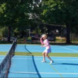 Demo Video: Pickleball Forehand Topspin Lob