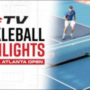 Matt Wright&#039;s Perfect Backhand Pickleball Highlight - 2022 PPA Atlanta O...