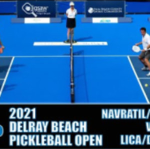 APP 2021 Delray Beach Pickleball Open Pro Men&#039;s Doubles: Navratil/Mercha...