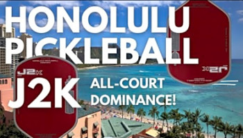Is This the Best All-Court Paddle? Honolulu Pickleball J2K Review!