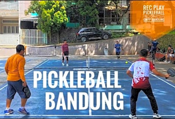 PICKLEBALL INDONESIA - Rec Play Azwir-Uang v Arrie-Jeffry #pickleballtraveler