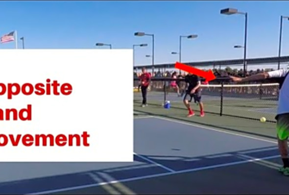 How to use your opposite hand for balance and power in Pickleball - The Pickleball Masterclass