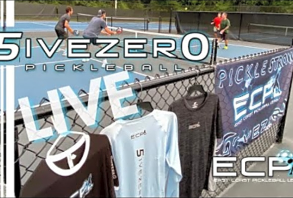 ECPL TopGun LIVE PickleBall 5.0 Mens Doubles - 5IVEZERO