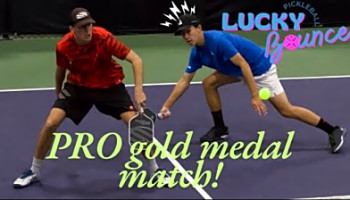 Gold medal pro mens doubles match
