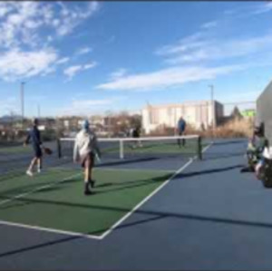 Pickleball Kevin Mark &amp; Scott Fliegelman vs Kevin Deyo &amp; J Hamel Nov 2020 2