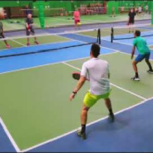 Pickleball Seniors Kick Butts