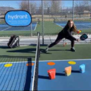 60 Second Pickleball Lessons - Solo Dink Drill