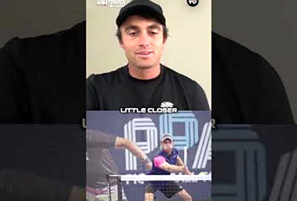Playing indoors with pickleball pro atJamesIgnatowich #pickleball #pickleballislife