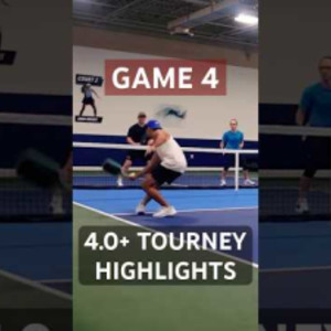 Round Robin: Game 4 4.0 Tournament (Pickleball Highlights) #tournament #...