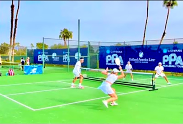 Smith/Devilliers vs Grechkina/De La Rosa - 2023 PPA Masters - Pro Mixed Doubles