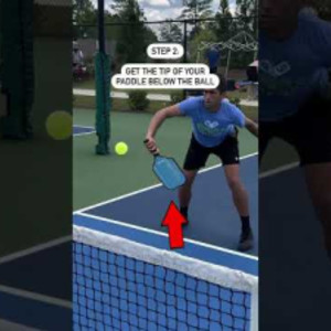 How to hit a Tomahawk shot in Pickleball like Zane Navratil