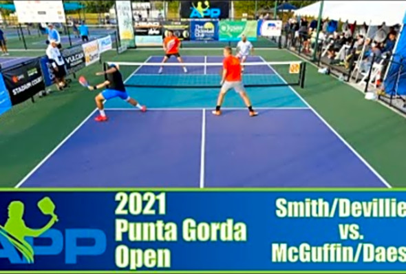 APP 2021 Punta Gorda Pickleball Open: Smith/Devilliers vs. McGuffin/Daescu