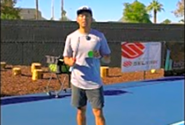Add depth &amp; power to your serve with this key move Load up &amp; step in! attackmasterclass.com